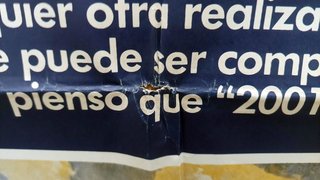 Cartel Original 2001: Una Odisea del Espacio (1968
