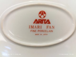 IMARI ARITA PORCELANA JAPONESA BANDEJA