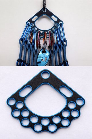 Organizzatore per attrezzatura da arrampicata