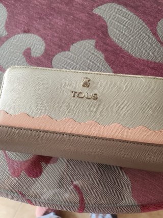 Cartera Tous Beige y Rosa