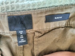 Pantalón corto H&M verde
