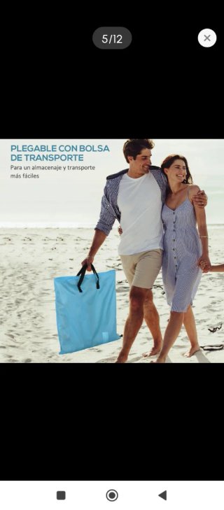 2 Lettini da Spiaggia Blu