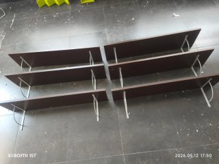 Estanterías de pared madera y metal