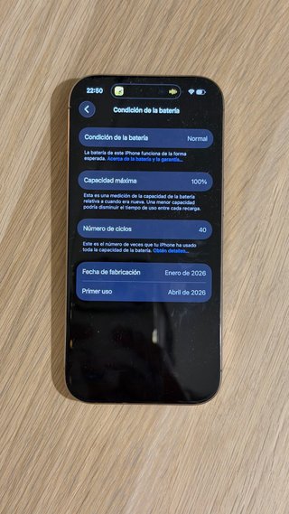 iPhone 16 Pro 128GB bateria 100%