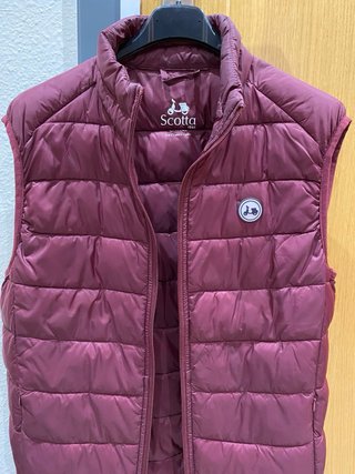 Chaleco Scotta Granate Talla S