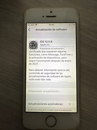 iPhone 5s 16GB Dorado En muy buen estado