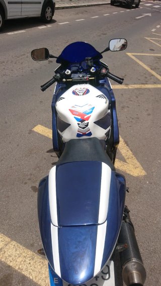 Honda CBR 600 F4i Sport Azul/Blanco