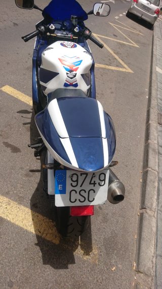 Honda CBR 600 F4i Sport Azul/Blanco
