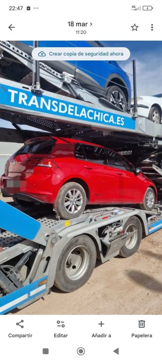 Pilotos traseros Golf 7