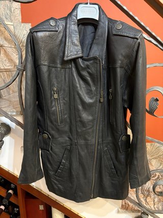 Giacca donna in vera pelle vissuta morbida vintage