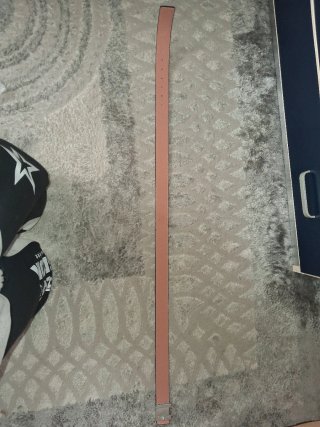 Cintura Louis Vuitton Nera Logo Argento
