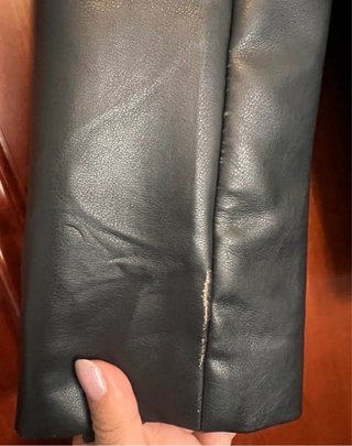 Cazadora oversize polipiel Stradivarius