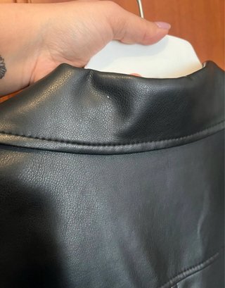 Cazadora oversize polipiel Stradivarius