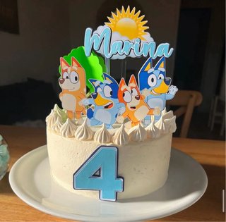 Topper para pastel *personalizado *tematica