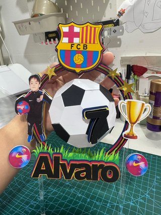 Topper para pastel *personalizado *tematica