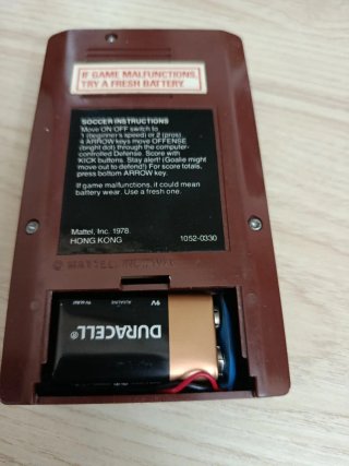 Videogioco Portatile Calcio Mattel 1978 Vintage