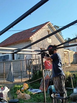Fabricación de portales barandillas y soldadura