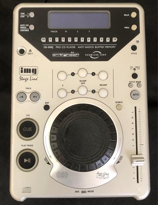 IMG Stage Line CD-30DJ Reproductor CD Profesional