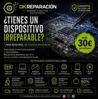 Reparación de todo tipo de dispositivo