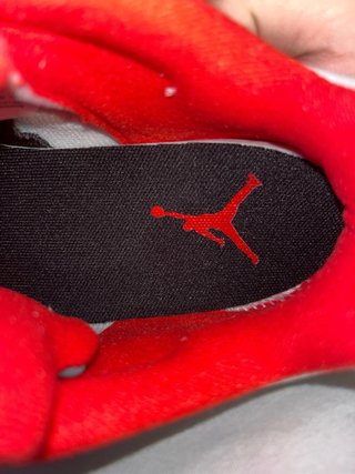 Air Jordan 5 Retro Low Blanco Rojo