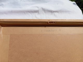 Confezione di 2 quadri vintage acquerello case di campagna