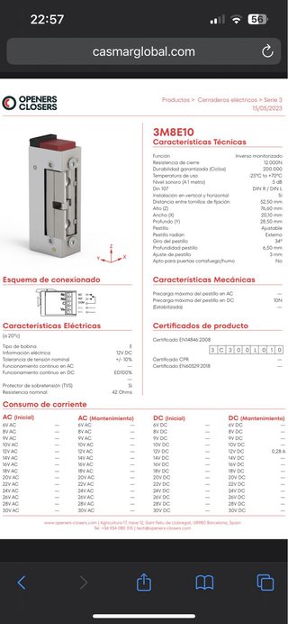 Cerradero Opener Closer de alta resistencia 1200k