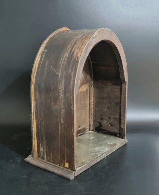 Radio antigua caja de Echophone, capilla de 1932