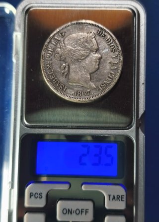 2 Escudos Isabel II 1867