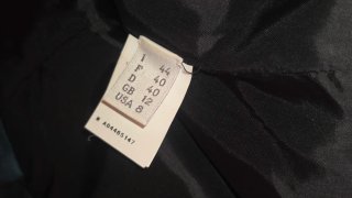 Abito Alberta Ferretti verde e viola