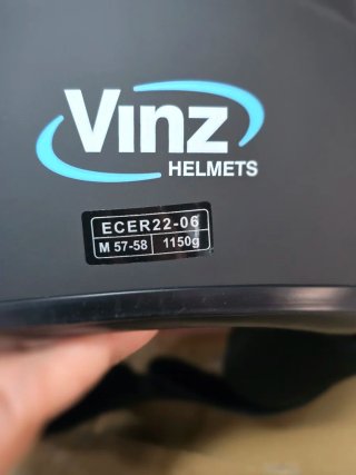 Casco Vinz Negro Mate