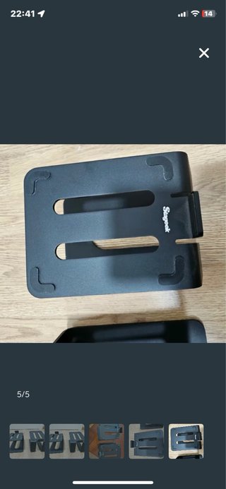 Soportes Mesa Altavoces Negro marca STAGEEK