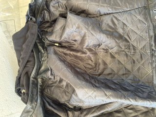 Chaqueta Moto Cuero Urban 5884 Mujer Talla M