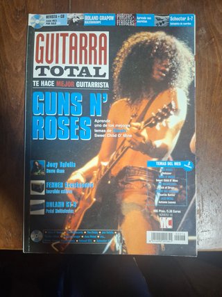 Revista Guitarra Total - Portada Axel Rose