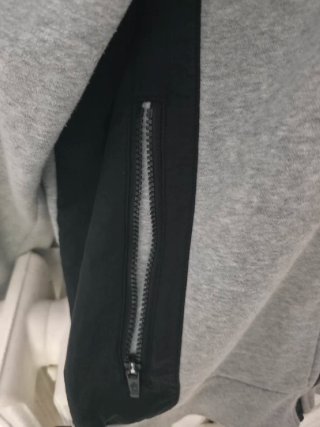 Felpa Nike Grigia con Zip
