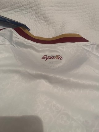 Camiseta Adidas España Talla XXL Blanca