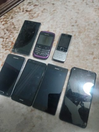 Lote móviles piezas ..