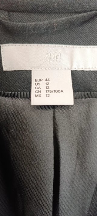 Americana H&M Negra Talla M