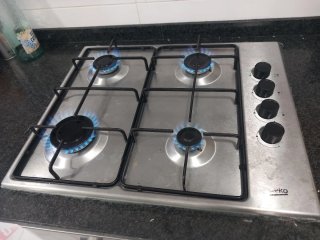 Encimera de gas Beko 4 fuegos