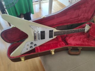 Gibson Flying V 70's classic White 2024