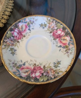 Taza de porcelana  Royal Albert porcelana floral