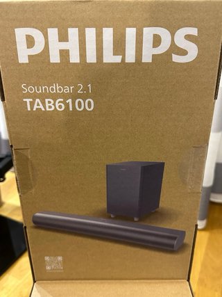 Barra de sonido 2.1 Philips, nueva y precintada