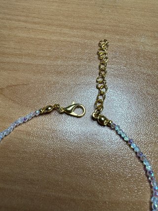Bracciale estivo oro e bianche