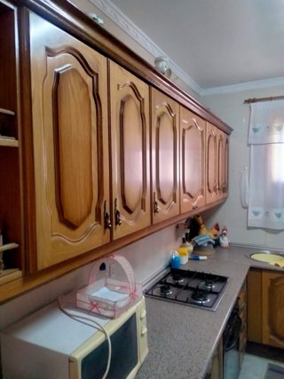 Cocina completa de madera