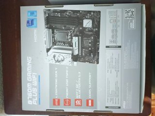 "Todo nuevo" Placa baseMSI B760M GAMING + i512400f