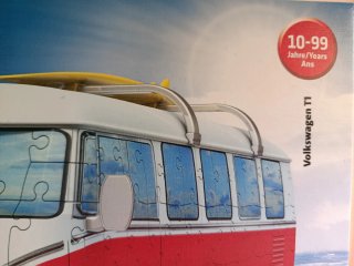 Puzzle 3D Ravensburger VW T1 Bulli