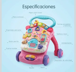 Correpasillos Vtech 2 en 1