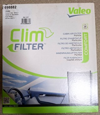 Filtros Habitáculo Citroën/Peugeot FH208 y FORD