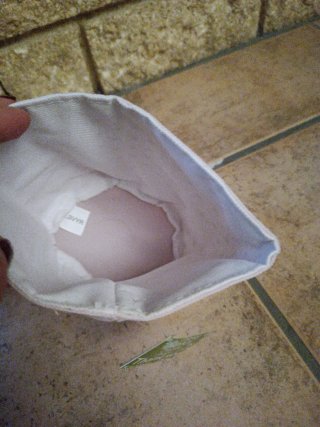 2 Bolsa de tela .