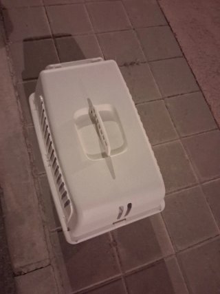 Transportín para mascotas blanco