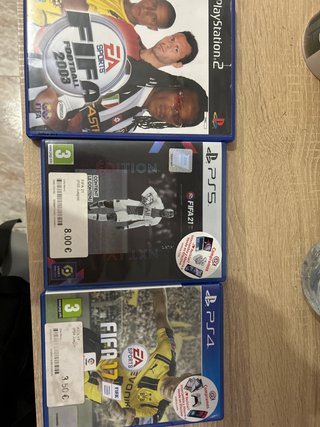 Lote Juegos PS2, PS4 y PS5